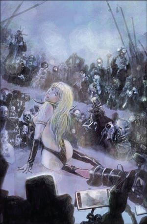 Draculina: Blood Simple issue 5-J Rafael Kayanan 1:15 Virgin Cover