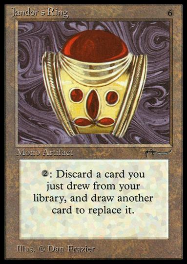 Magic the Gathering: Arabian Nights (Base Set) card 64 Jandor's Ring