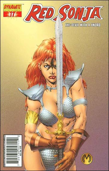Red Sonja (2005) issue 17-C Marat Mychaels Cover
