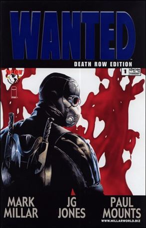 Wanted (2003) issue 1-G DF Death Row Blue Foil Edition w/ COA 1/500