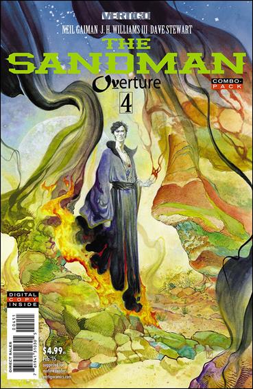 Sandman: Overture issue 4-B Polybagged J.H. Williams III Combo Pack Cover