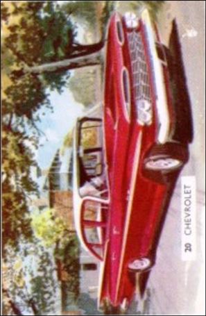 Cavalcade of Cars (Base Set) card 20 Chevrolet
