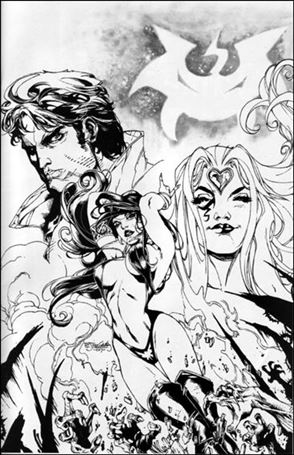 Vampirella Quarterly issue 1.1-C Stephen Segovia Black and White Posing Cover 1/500