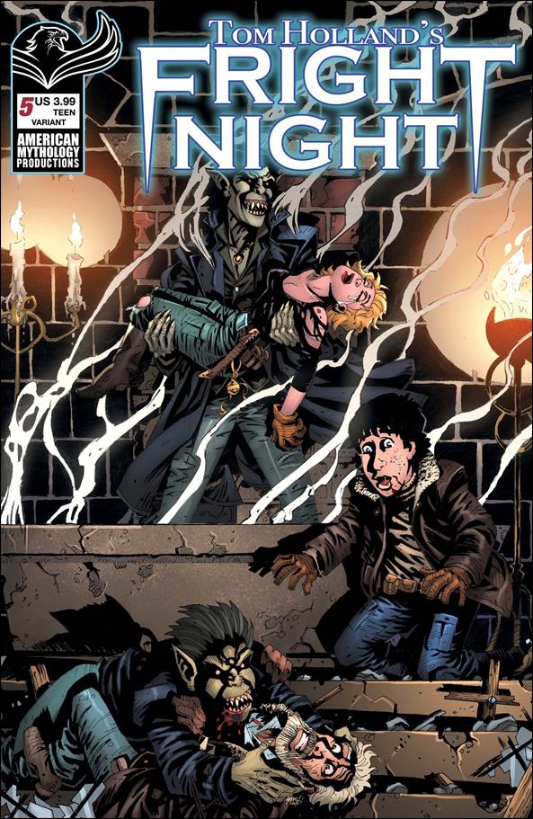 Fright Night (2021) issue 5-B Neil Vokes Cover