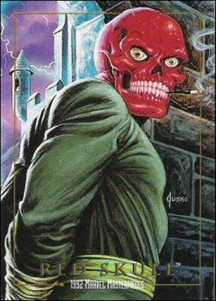 1992 Marvel Masterpieces (Base Set) card 80 Red Skull