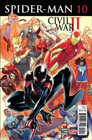Spider-Man (2016) issue 10 Sara Pichelli Cover