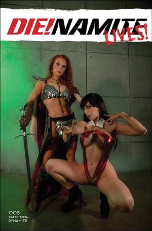 Die!namite Lives! issue 3-E Cosplay Photo Cover