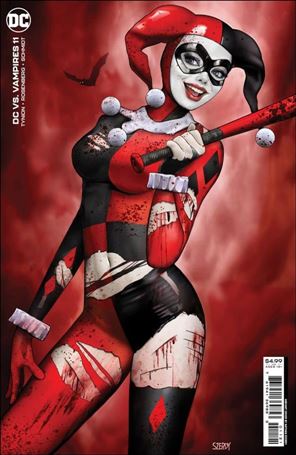 DC vs Vampires issue 11-B Nathan Szerdy Cardstock Cover