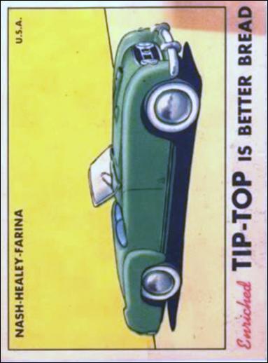 Sports Cars (1954) (Base Set) card 20 Nash - Healey - Farina
