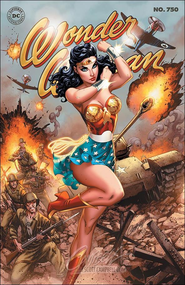 Wonder Woman (1942) issue 750-N J.S.C. World War II Cover 1/1500