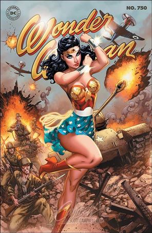 Wonder Woman (1942) issue 750-N J.S.C. World War II Cover 1/1500