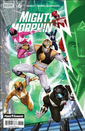Mighty Morphin issue 6 InHyuk Lee Cover