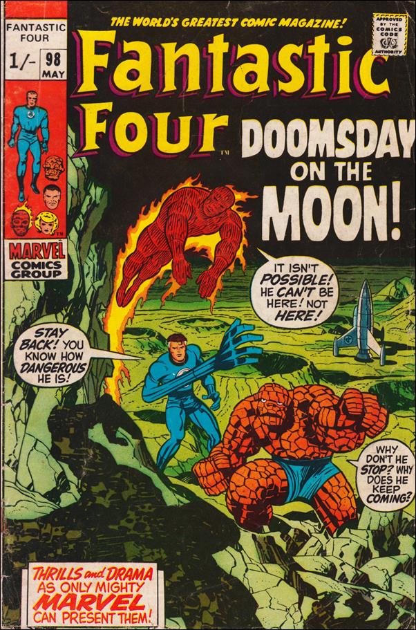 Fantastic Four (1961) issue 98-B UK Price Cover