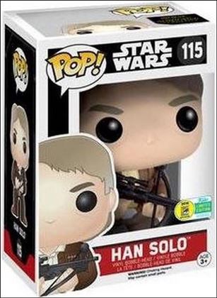 POP! Star Wars figure 115 Han Solo SDCC 2016