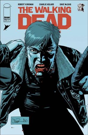 Walking Dead Deluxe issue 75-B Charlie Adlard Cover