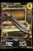 Resident Evil (Base Set) card WE-004 Combat Knife (Knife)