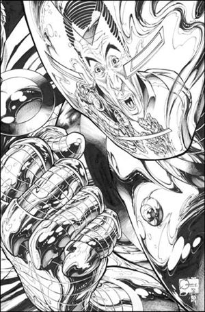 Siege (2010) issue 4-E Joe Quesada 1:250 Virgin Sketch Cover