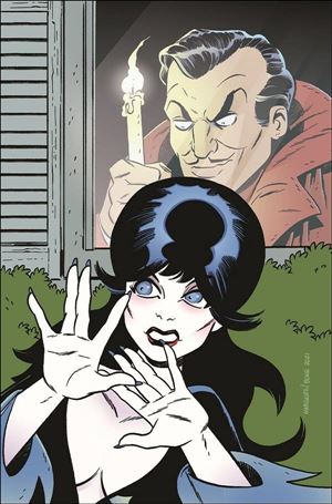 Elvira Meets Vincent Price issue 5-G Anthony Marques 1:11 Virgin Cover