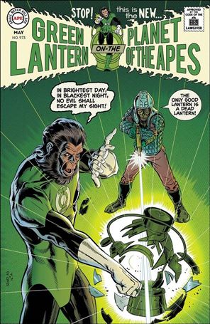 Planet of the Apes/Green Lantern issue 3-D Paul Rivoche 1:20 Homage Cover