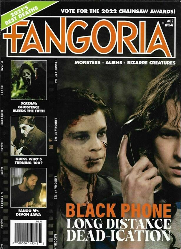 Fangoria (2018) issue 14 Black Phone Cover