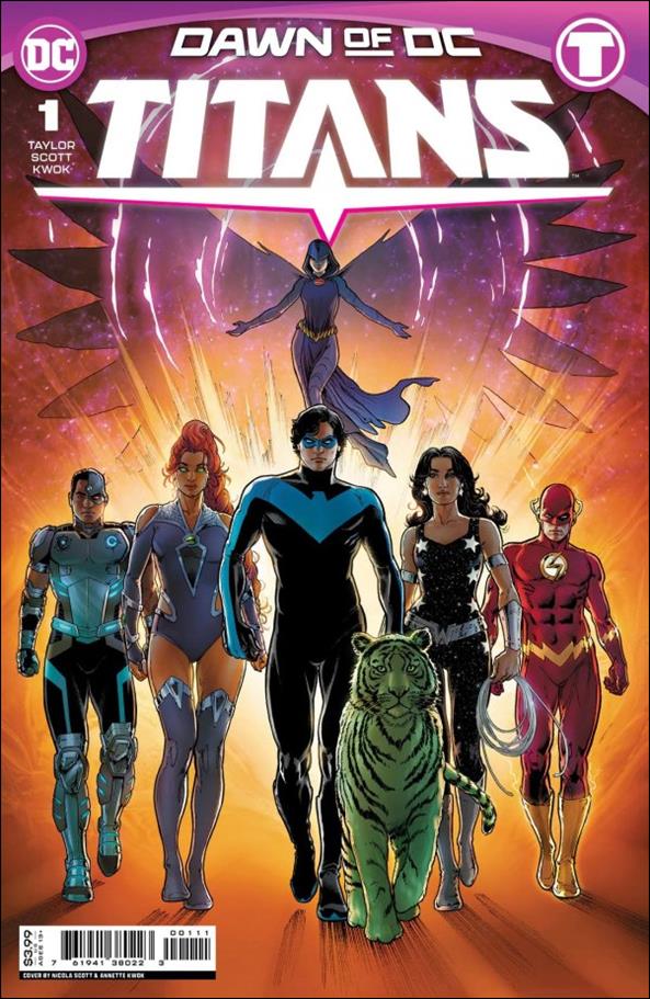 Titans (2023) issue 1 Nicola Scott Cover