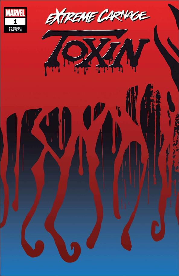 Extreme Carnage: Toxin issue 1-E 1:50 Symbiote Wraparound Cover