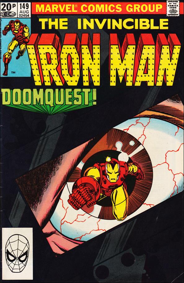 Iron Man (1968) issue 149-B UK Price Cover
