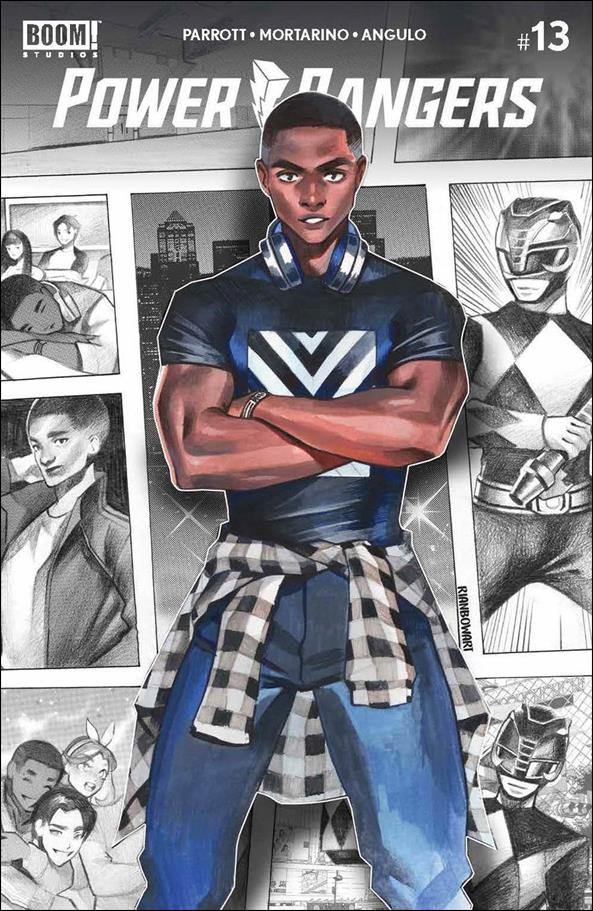 Power Rangers issue 13-E Rian Gonzales 1:25 Cover