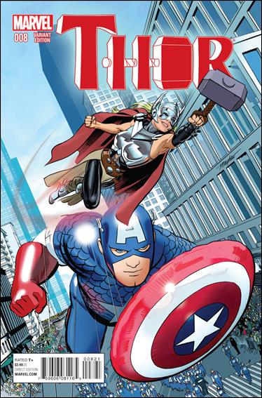 Thor (2014) issue 8-B Mike Mayhew New York City Cover