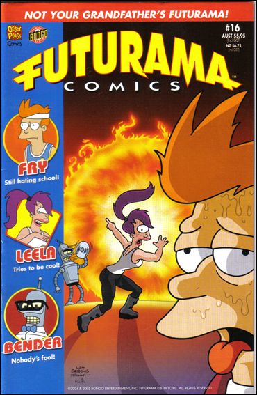 Futurama Comics issue 16-Z-INVALID