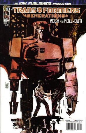 Transformers: Generations issue 3 Ashley Wood Cover