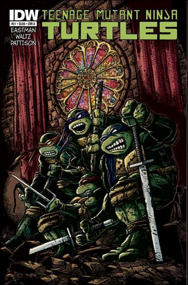 Teenage Mutant Ninja Turtles (2011) issue 21 Kevin Eastman Standard Cover