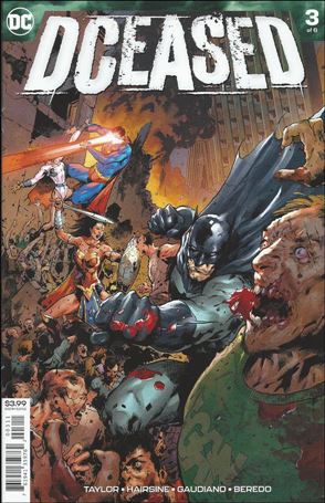 DCeased issue 3 Trevor Hairsine Cover
