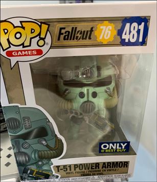 POP! Games figure 481 T-51 Power Armor
