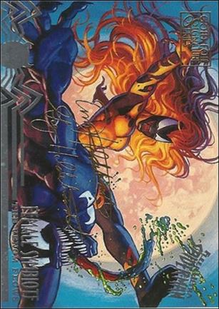 Fleer Ultra Spider-Man (Gold-Foil Signature Parallel Base Set) card 103