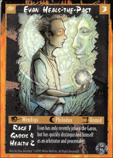 Rage Limited (Base Set) card 71 Evan Heals-the-Past