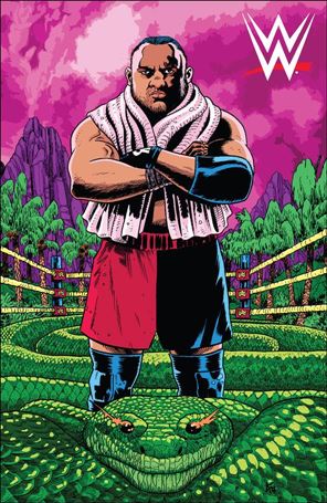 WWE issue 19-D Andy Belanger 1:15 Cover
