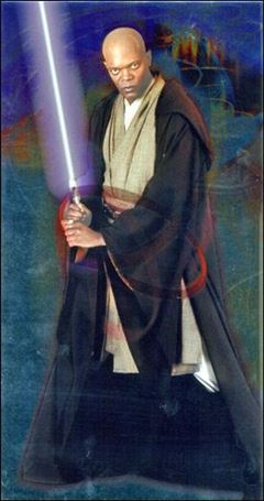 Star Wars: Attack of the Clones (Oversized Foil Subset) card 3 Mace Windu