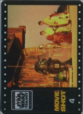Star Wars Trilogy Special Edition Movie Shot Cels UK (Promo) card 4