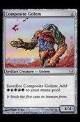 Magic the Gathering: Fifth Dawn (Base Set) card 111 Composite Golem