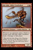 Magic the Gathering: Betrayers of Kamigawa (Base Set) card 110 Ishi-Ishi, Akki Crackshot