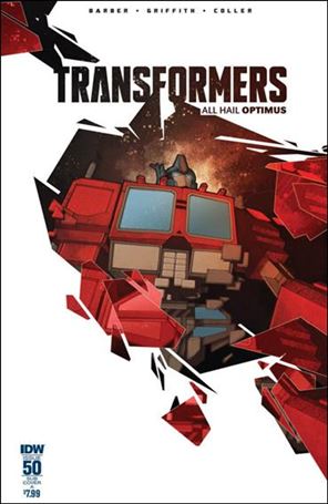 Transformers (2014) issue 50-B Jonathan Hickman Subscription Cover
