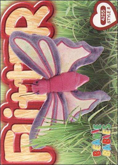 Beanie Babies Series 4 (Base Set) card 184 Flitter
