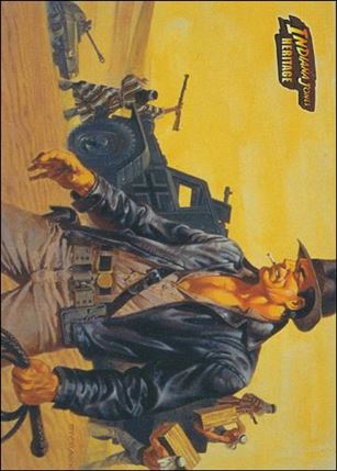 Indiana Jones Heritage (Base Set) card 82 Poster Art: Desert Raiders