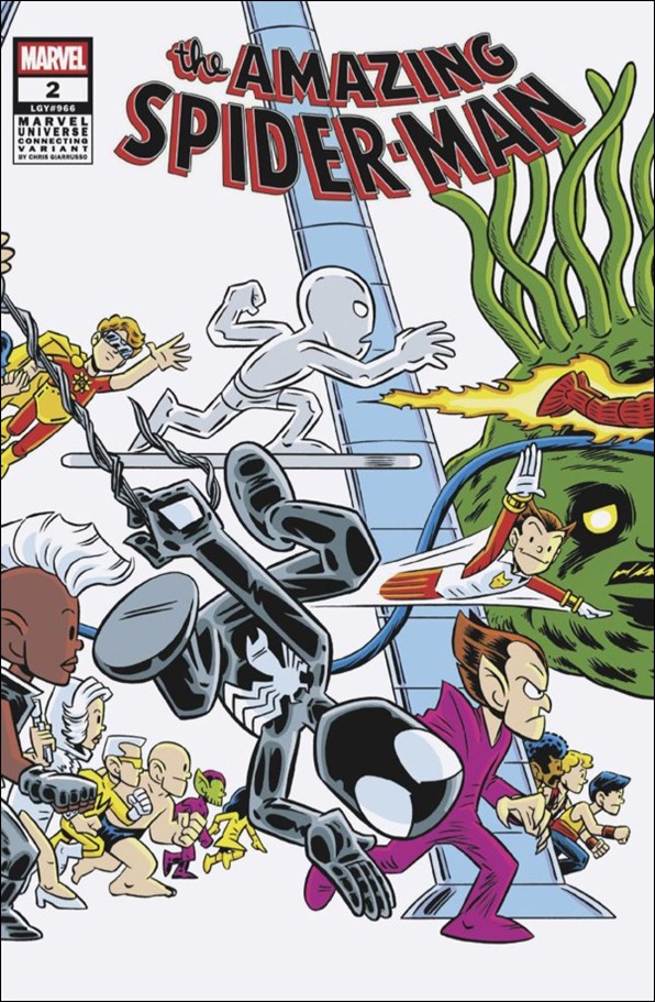 Amazing Spider-Man (2025) issue 2-B Chris Giarrusso MU Wraparound Connecting Cover