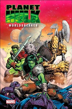 Planet Hulk: Worldbreaker issue 3 Carlo Pagulayan Cover
