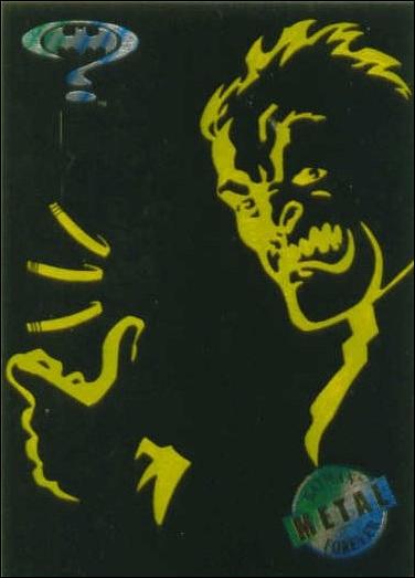 Batman Forever Metal (Gold Blaster Subset) card 10 Two-Face