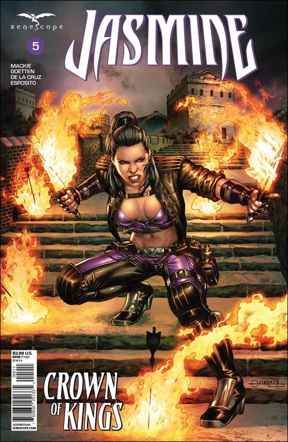 Jasmine: Crown of Kings issue 5 Geebo Vigonte Cover