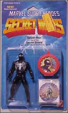 Marvel Super Heroes Secret Wars figure 13-B Spider-Man Black Costume (