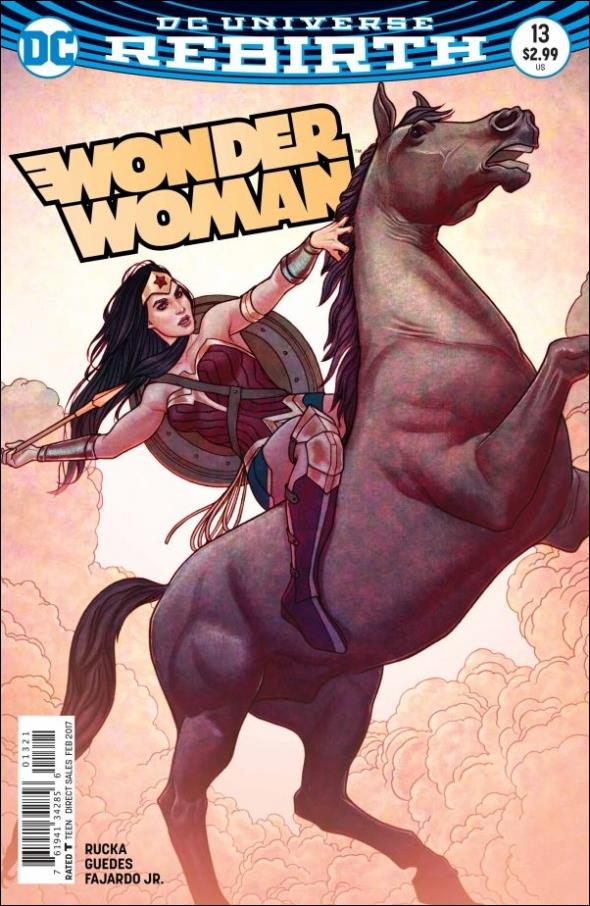 Wonder Woman (2016)  issue 13-B Jenny Frison Cover